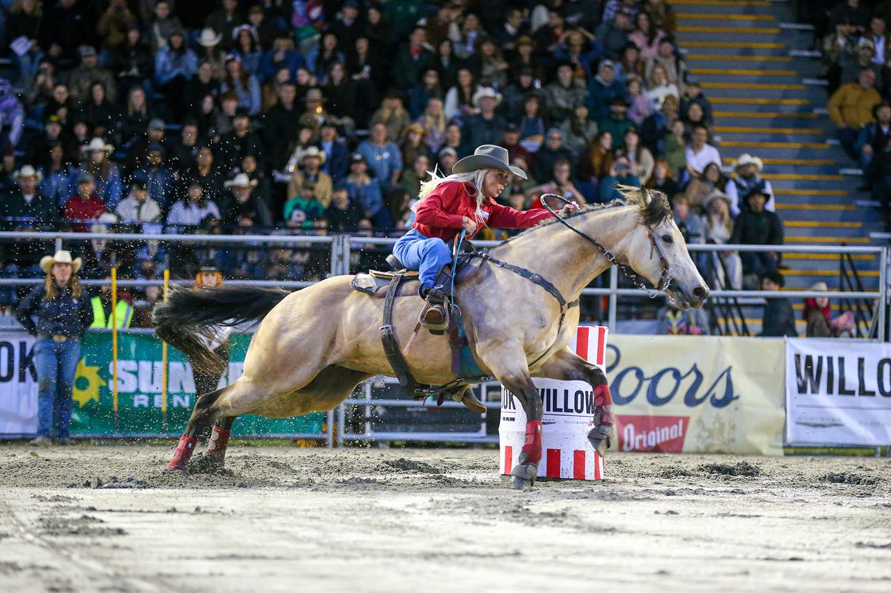 2025 - Pool B Go 1 Winner - Barrel Racing - Pamela Morrison