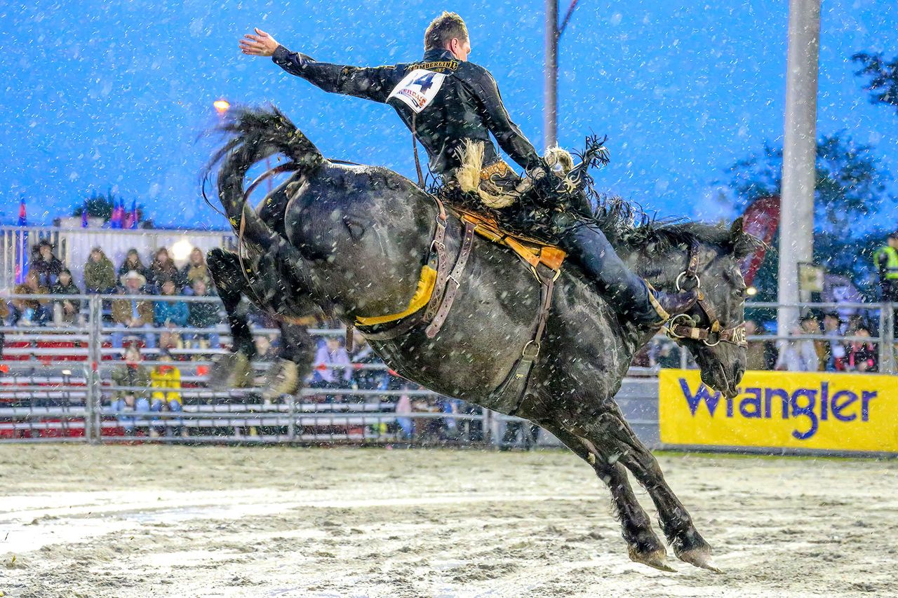 2025 - Pool A Go 1 Winner - Saddle Bronc - Jared Parsonage