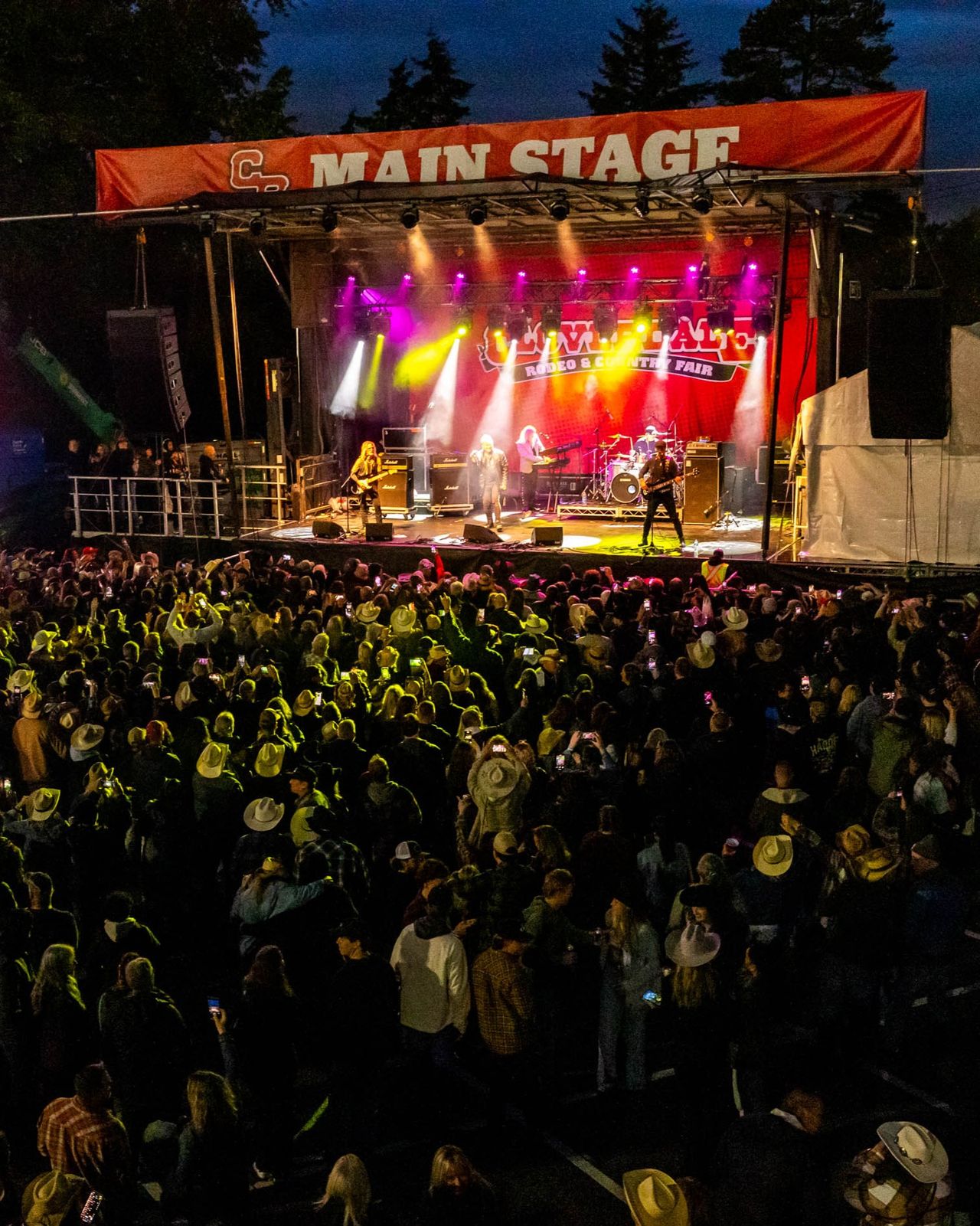 Cloverdale Rodeo Country Fair CR Corral Main Stage