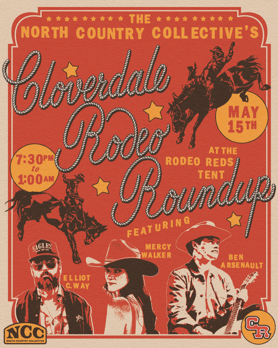 North Country Collective's Cloverdale Rodeo Roundup at Rodeo Reds - May 15th 2026
